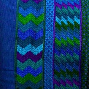 Guatemalan tapestry- table runner or wall-hung